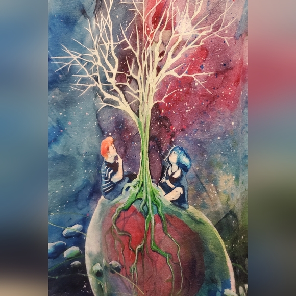 Rare HEROTIME X Lora Zombie "Pure Love II" Long Tail T-Shirt in Medium - Picture 8 of 8